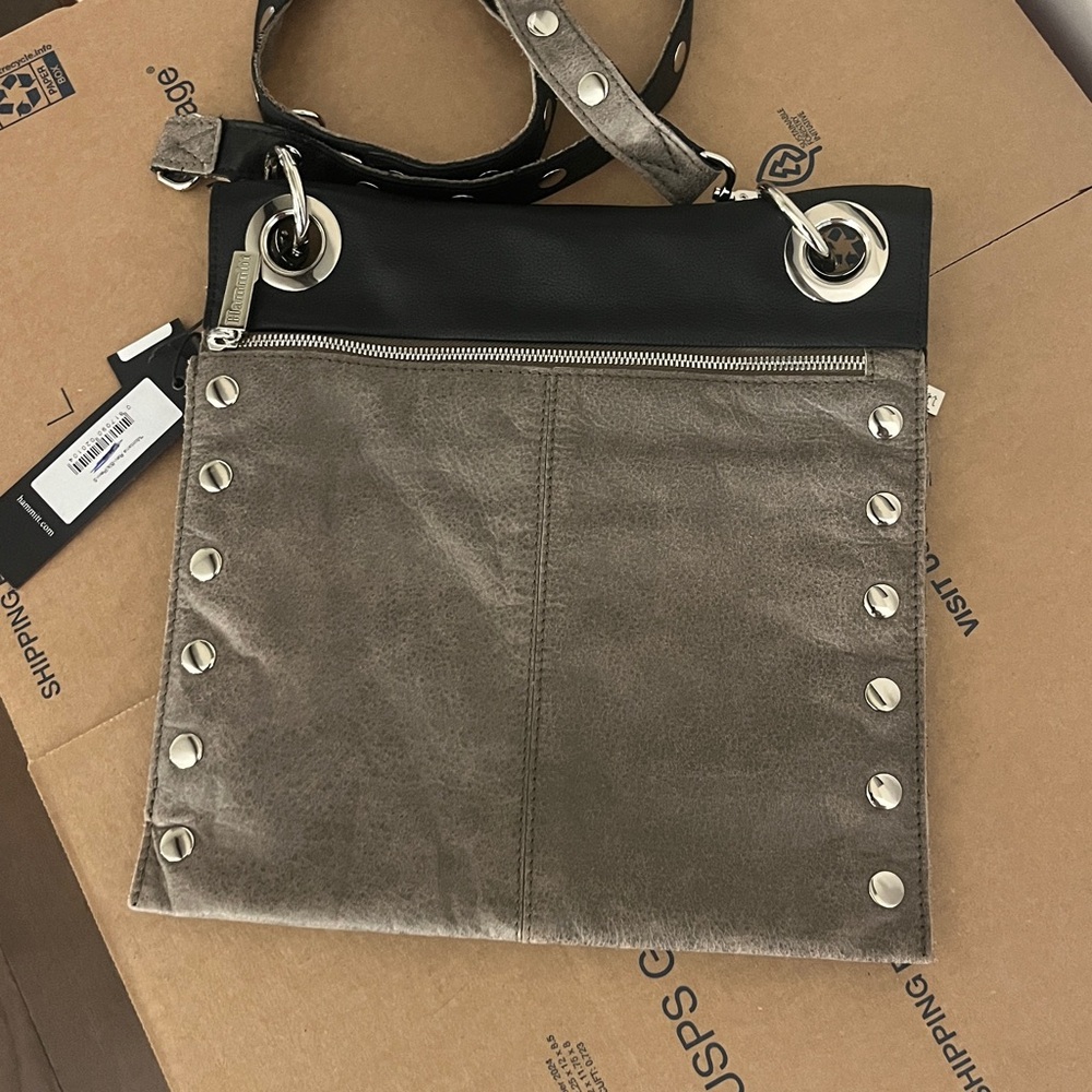 Hammitt Montana Rev LG Reversible Black & 
Pewter Bag Deadstock - Picture 17 of 17